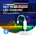 GLEDOPTO WLED ESP32 ESP8266 Ultra Mini LED Controller Multi Color RGB IC Addressable for Table Computer TV Backlight Dynamic ICs
