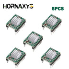 5/10PCS 3D Printer Parts StepStick A4988 DRV8825 Stepper Motor Driver With Heat sink Carrier Reprap RAMPS 1.4