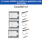 Lorawan Lora Dual Band Module 410Mhz-510Mhz LR2021 3PCS Core2021-LF Core2021 Low Power Multi-Protocol Iot For Smart Home