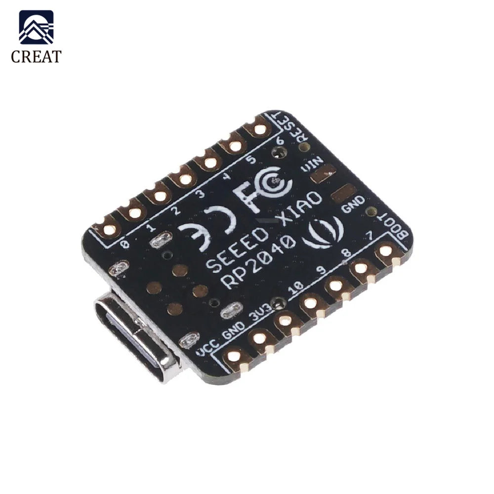 Seeeduino XIAO 2040 Microcontroller Development Board Dual-core ARM Cortex M0+ Processor For Arduino Nano Rp2040 Motherboard