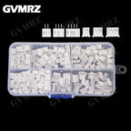 180PCS PH2.0 JST Male Female Plug Socket PH 2.0mm Connector kit Straight Pin 2P 3P 4P Pitch 2.0mm