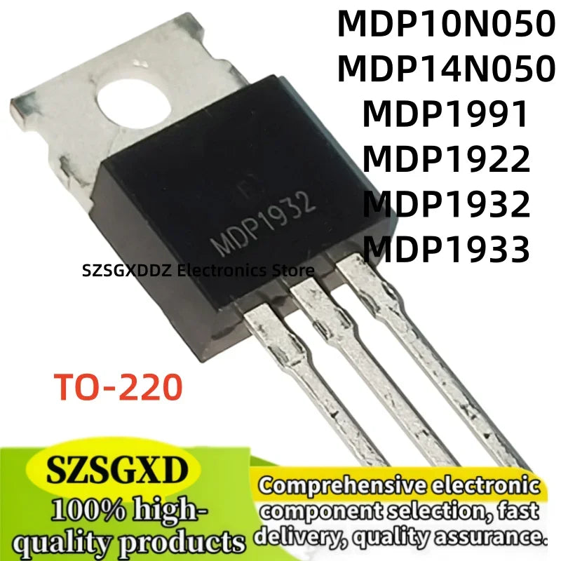 10-20-30Uds 100% new MDP1991 MDP1922 MDP1932 MDP1933 MDP10N027 MDP14N050 10N027 14N050 TO220 MOS Field Effect Transistor