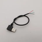 2 Pin 4 Pin Wire 5V USB 2.0 A Male Female Power Plug Pigtail Cable Jack Charging Cord Extension Connector 0.3m 1m 2m