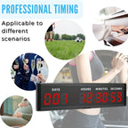 2025 Trend Large Digital Countdown Clock,LED Display, 999 Day Countdown Timer For Christmas, Count Up/Down Calendar For US US Pl