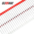 50pcs 1W Zener Diode DO-41 1N4727/4728/4729/1N4730/1N4731 3V 3.3V 3.6V 3.9V 4.3V 4.7V 5.1V 5.6V 6.2V 6.8V 7.5V 8.2V 9.1V 10V 11V
