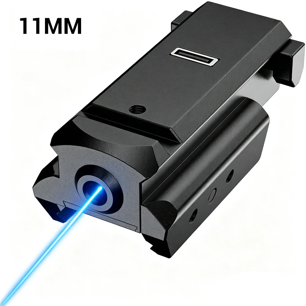 Rechargeable Blue/Green/Red Laser Sight fit 20mm/11mm for Picatinny Weaver Rail for Pistol Glock Rifle Laser Sight