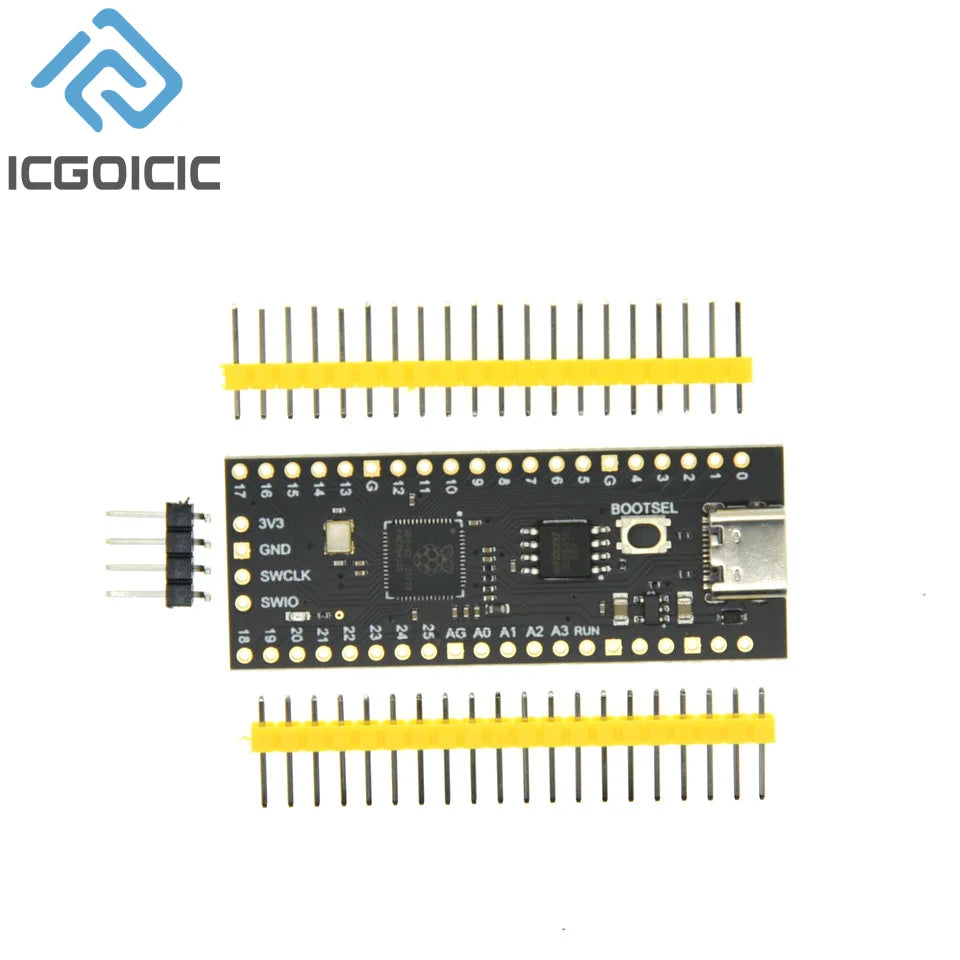 Raspberry Pi Pico or Pico W Development Board A Low-Cost High-Performance Microcontroller Board RP2040 Cortex-M0+ Dual-Core ARM