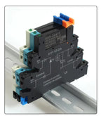 FCGK DC Control AC 6A Slim Interface Solid State Relay Module DIN SSR Slim Relay DC Control DC 41F-1Z-C2 SSR Relay DIN Rail