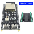 ESP32-S3 Development Board with Expansion Adapter Kit 2.4G Wifi BT Module MCU ESP32-S3WROOM1 N16R8 44Pin Type-C ESP32-S3