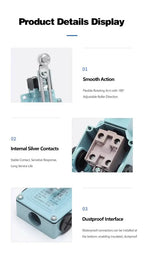 LSA Waterproof Travel Limit Switch LSA-001 LSA-003 LSA-012 LSA-021 LSA-031 LSA-061 LSA-071 LSA-081 Position Controller