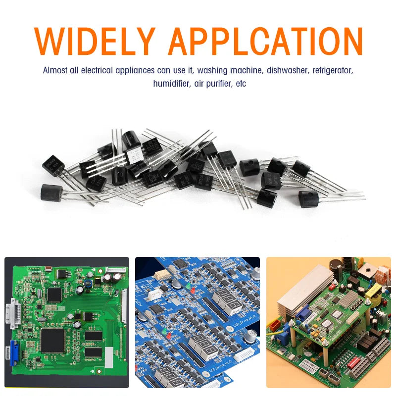 480PCS NPN PNP Transistor Assortment Kit TO-92 24 Valuesx20pcs 2N2222 S8050 S9014 2N3906 BC327 BC337 BC547 BC558 DIY for Arduino