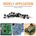 480PCS NPN PNP Transistor Assortment Kit TO-92 24 Valuesx20pcs 2N2222 S8050 S9014 2N3906 BC327 BC337 BC547 BC558 DIY for Arduino