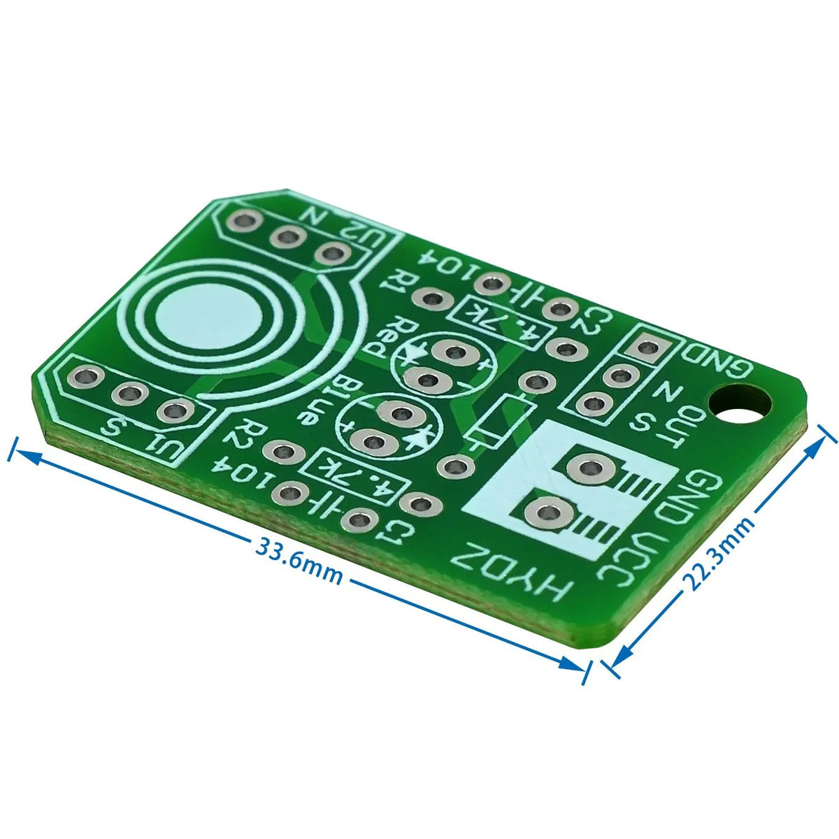 Magnetic detection Hall magnetic induction sensor magnetic pole discriminator North and South Pole detection module DIY parts