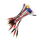 XT30 XT60 XT90 JST EC5 Futaba Traxxas Plug to 4.0mm Banana Charge Cable 15cm Silicone Wire for RC Lipo Battery