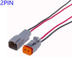 1 Pcs Deutsch DT connector with 15cm Wiring harness DT06-2S/DT04-2P 2P 3P 4P 6P 8P 12P waterproof electrical connector