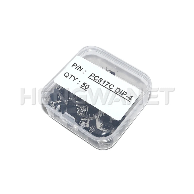 50PCS PC817 PC817C 817 817C EL817 5v Optocoupler FL817C PS817C DIP4 DIP Opto Coupler New and Original Optical Isolation IC Chip