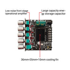 MT21 2.1 Channel Bluetooth 5.0 Digital Amplifier Module 100W+50W+50W Subwoofer Audio Board Treble Bass Adjustment AUX Input for Speaker DIY