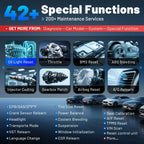 XTOOL D8S Car Diagnostic Tools ECU Coding Bi-Directional Control Key Programmer 42 Service Automotive Tool With CAN FD DOIP FCA
