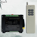 6/8CH Wireless Remote Control Switch AC 220V 100V-265V 10A Relay 6/8 Channels 433MHz Industrial Controller Receiver Transmitter