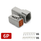 DEUTSCH DT/DTM/DTP/DTF Series IP68 Sealed Connector Kits | 2-12Pin Flange Mount for Auto/Truck/Marine Wiring Systems