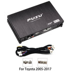 PUZU PZ-C7 Wiring Harness 4X150W Car DSP Amplifier Car Radio Sound Upgrade Digital Audio Signal Processor For Toyota(Non-JBL）