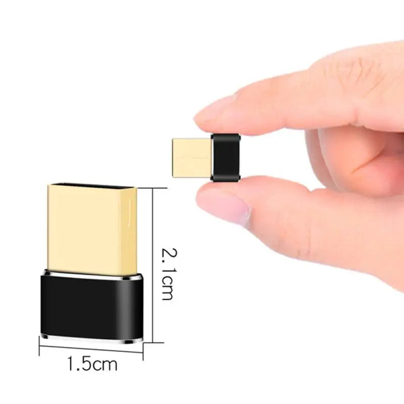 USB A To Type C OTG Phone Adapter USB-C Male To Female Type C Converter USB Connector For Macbook Laptop PC Xiaomi Huawei iPhone
