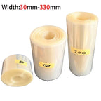 1kg Transparent PVC Heat Shrinkable Tube 18650 Battery Shrink Film Insulation Heat Shrinkable Tube 21700 Battery Shrink Film