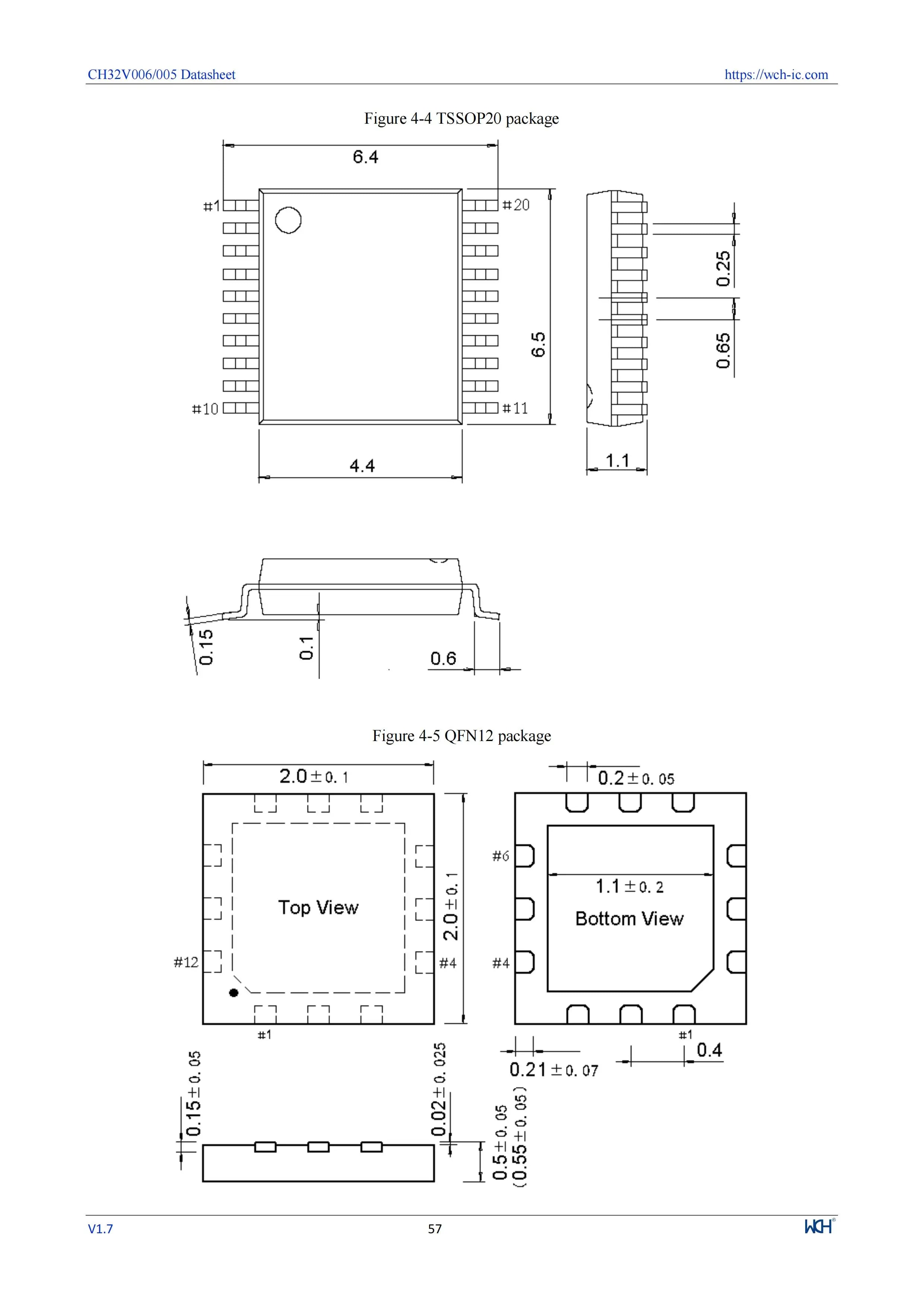 10Pcs/lot CH32V006 32V006F8P7 32V006K8U6/E8R6 Industrial Grade MCU 64K Flash Multi-Purpose General Purpose Microcontroller