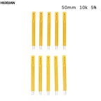10pcs NTC Thin Film Thermistor 2.5cm 5cm 3950 10K 50K 100K MF5B SMD 1% 5% Temperature Sensor