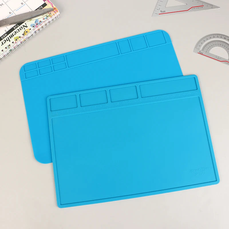 1PC Silicone ESD Heat Insulation Soldering Mat High Temp Resistant Computer Phone Repair Pad for Electronic Repair