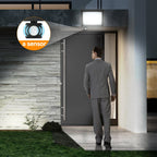 LED PIR Motion Sensor Floodlight Outdoor Wall Light White Light 100W 50W 30W 20W 10W IP66 Waterproof LED Spotlight For Garden