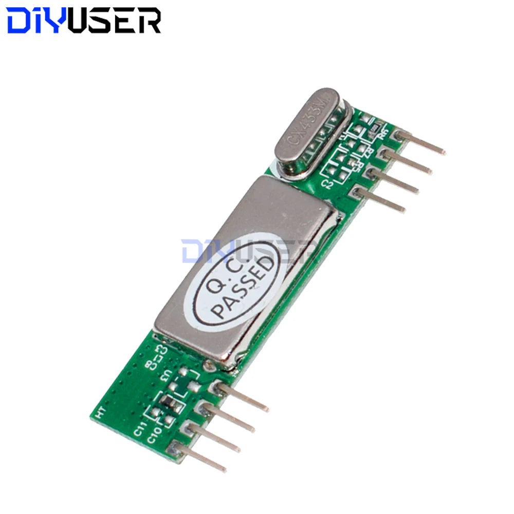 433MHz RF Receiver Module Superheterodyne RXB6 High Sensitivity Low Power for ESP8266 IoT 3.3V 5V