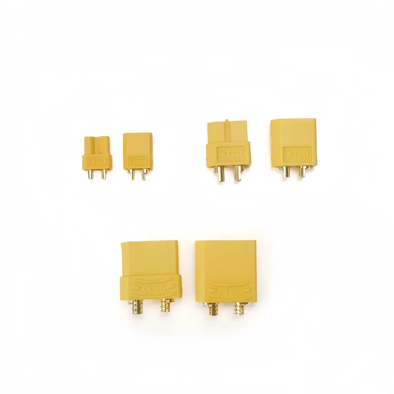 XT Series XT30 XT60 XT90 Male Female Bullet Connector Plug Bullet Welding Terminal Suit for RC Lipo Battery Waterproof Connector