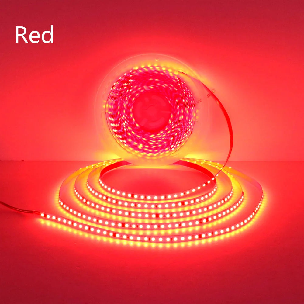 110V 220V LED Strip 2835 120LEDs/m Home Lamp Strip Red Ice Blue Green Yellow Pink 120V 230V Flexible Cuttable 20M Soft Light Bar