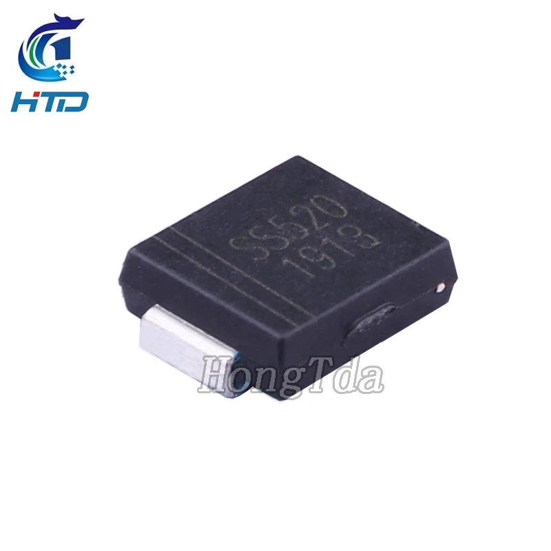 20pcs SMC Schottky Rectifier Diode SS34 SS36 SS310 SS315 SS3150 SS320 SS52 SS54 SS56 SS510 SS515 SS5150 SS520  DO-214AB