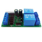 IO53A02 5-24V IO56D02 DC12V 24V Cycle Delay Relay Adjustable Time Control Switch Motor Forward Reverse Controller Time Relay