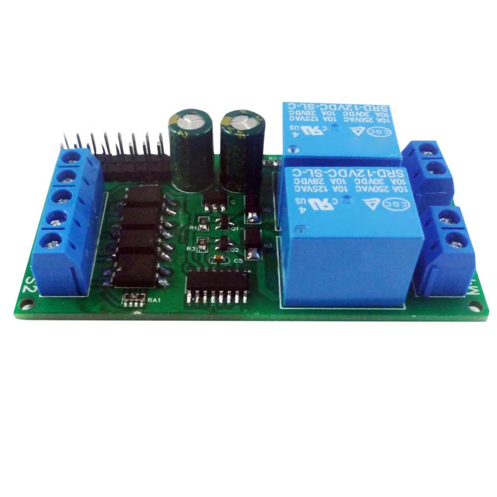 IO53A02 5-24V IO56D02 DC12V 24V Cycle Delay Relay Adjustable Time Control Switch Motor Forward Reverse Controller Time Relay