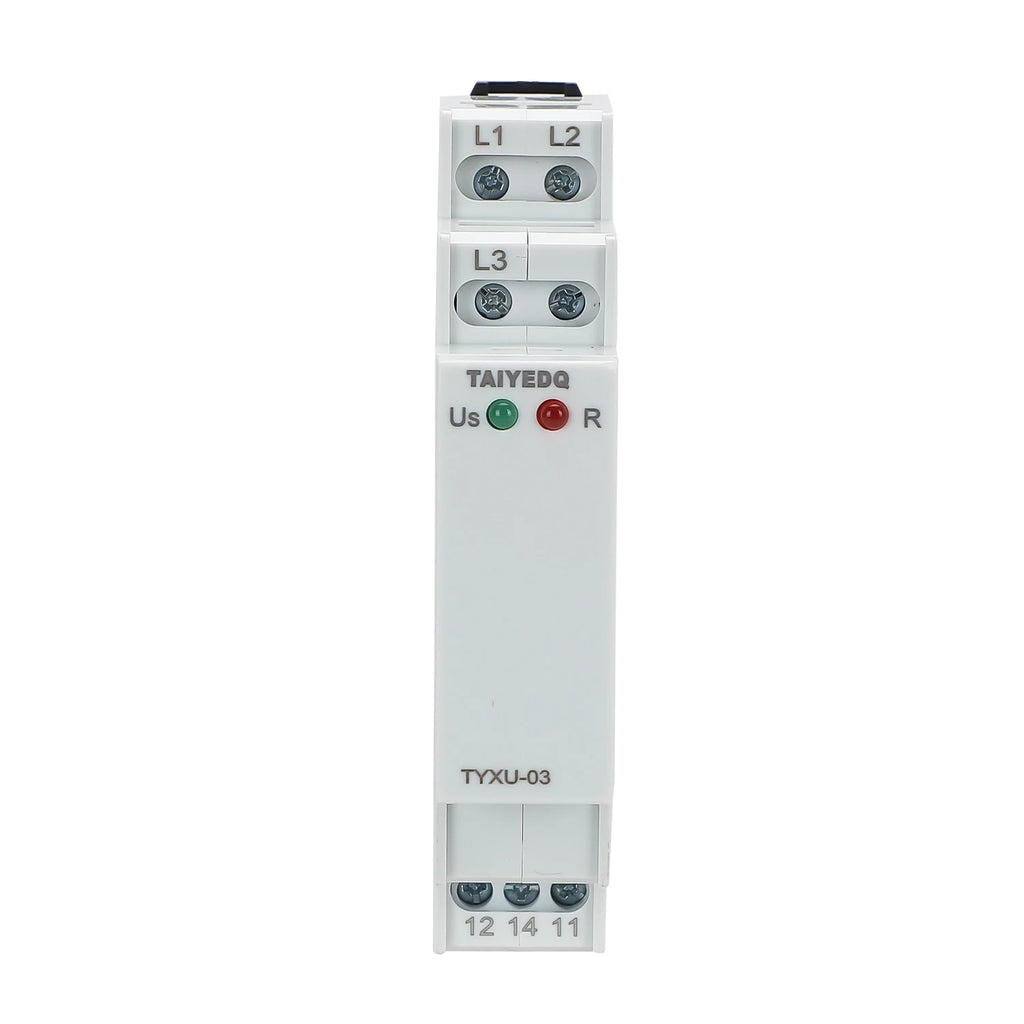 TYXU-03 Voltage Monitoring Relay Phase Sequence and Phase Failure Protection Relay 8A 10A 1SPDT 2SPDT