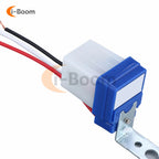 DC 12/24V AC 110/220V 10A Automatic Switch Auto On/Off Photocell Street Light Switch Waterproof Photo Control Sensor Switch