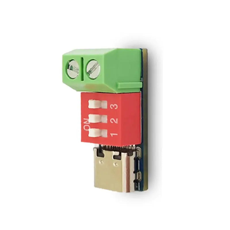 USB C PD QC Trigger 5V~20V Dial Code Adjustment DC Voltage Power Module Dial Adjustment Voltage Fast Charging Decoy Module