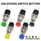 5/20/100PCS 7MM Push Button Switch Momentary PBS-110 Normally Open NO NC Press The Reset Switch ON OFF Micro Switch