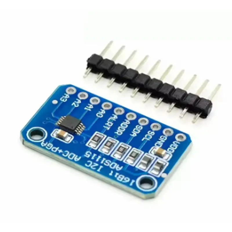 1-10pcs 16 Bit I2C ADS1115 Module ADC 4 channel with Pro Gain Amplifier 2.0V to 5.5V for Arduino RPi