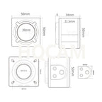 8MP 4K 3264X2448 5MP Mini USB Video Camera 16MP IMX298 IMX317 IMX415 IMX179 USB2.0 High Speed Industrial Box Housing Usb Webcam