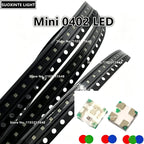Mini 0402 SMD LED, Red True-green, Red-blue, RGB-Common Anode, 1010 Light Emitting Diode Lamp Beads