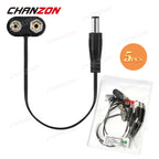 9V Battery Connector Power Clips DC Jack Male Female Alligator Snap Adapter Wire Holder Cable 9 Volt Lead Socket Plug Barrel