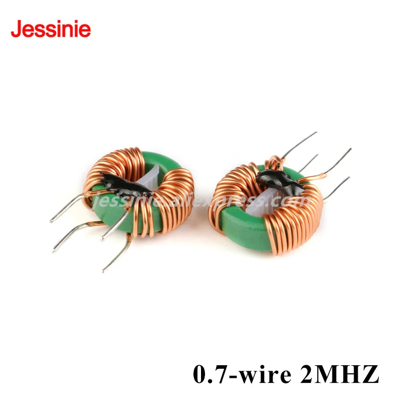 5pcs/1pc R Rod Common Mode Toroidal Inductor Coil 4x15mm 5x20 14x9x5 22x14x8mm 0.6-1.2mm Wire 3.3UH/2-10MHz 4-10A Power Filter