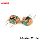 5pcs/1pc R Rod Common Mode Toroidal Inductor Coil 4x15mm 5x20 14x9x5 22x14x8mm 0.6-1.2mm Wire 3.3UH/2-10MHz 4-10A Power Filter