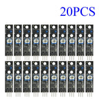1-20PCS TCRT5000 3PIN Tracking Module IR Infrared Line Reflection Track Follower Sensor TCRT5000 Obstacle Avoidanc For Arduino