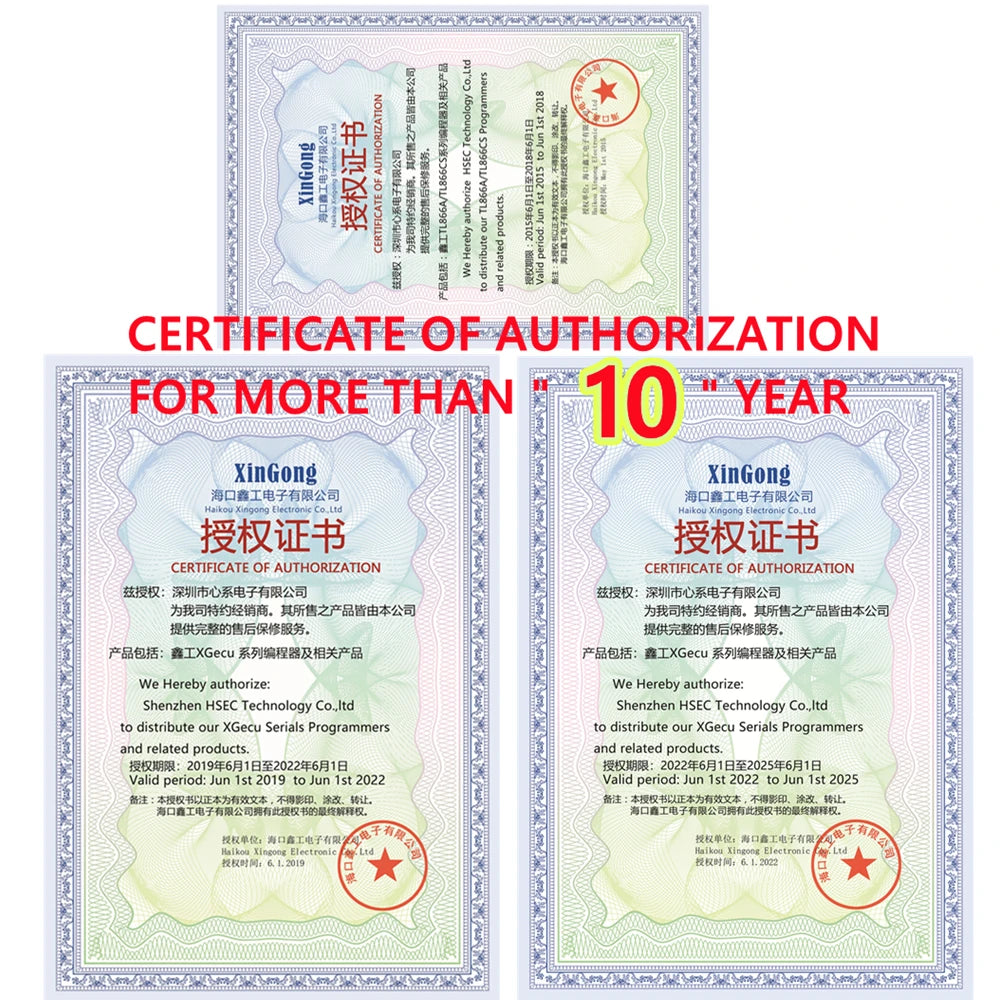 XGecu T48 Programmer [TL866-3G] TL866II Plus upvertionfor SPI/Nor/NAND FlashTSOP/SOP//EMMC BGA153/162/169/100/221 adapter socket