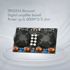 TPA3255 Digital Power Amplifier Audio Board Class D 2.0 Sound Amplifiers Stereo Home Audio Amp 600Wx2
